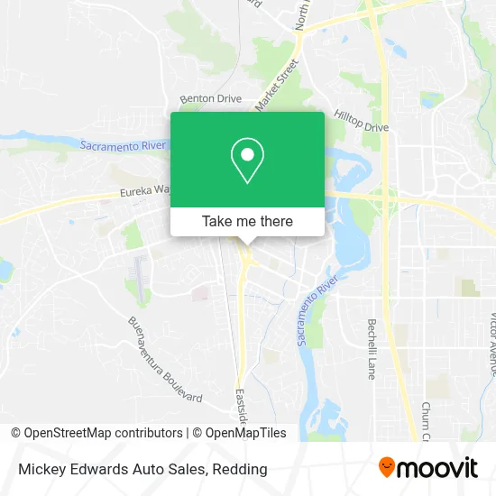 Mickey Edwards Auto Sales map
