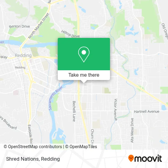 Shred Nations map