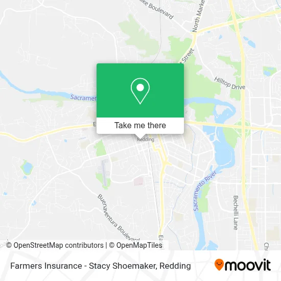Farmers Insurance - Stacy Shoemaker map