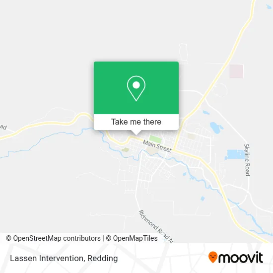 Lassen Intervention map