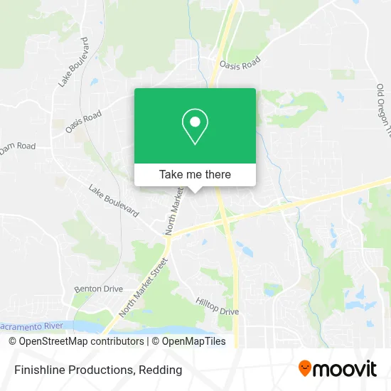 Finishline Productions map