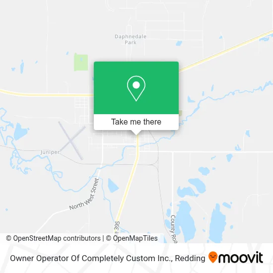 Owner Operator Of Completely Custom Inc. map