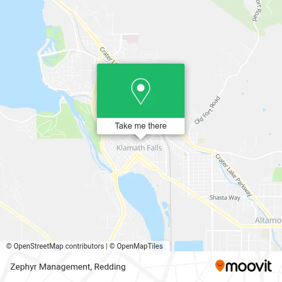 Zephyr Management map