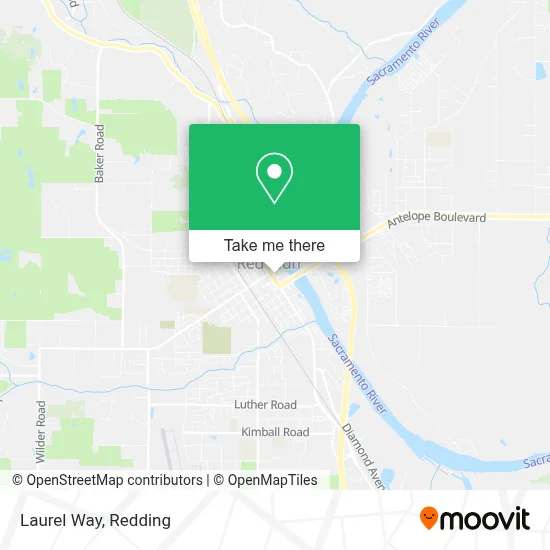 Laurel Way map
