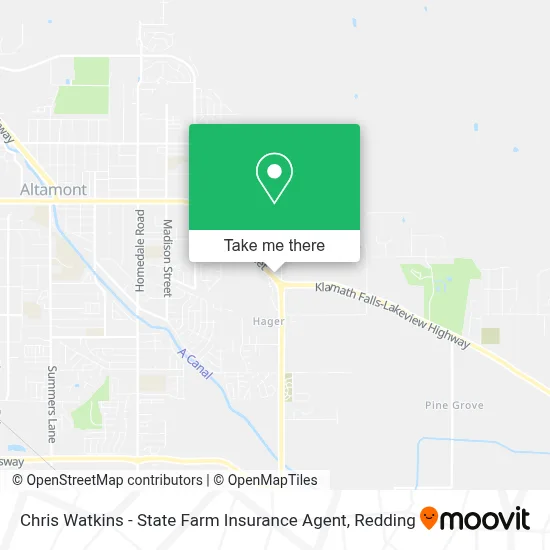 Chris Watkins - State Farm Insurance Agent map
