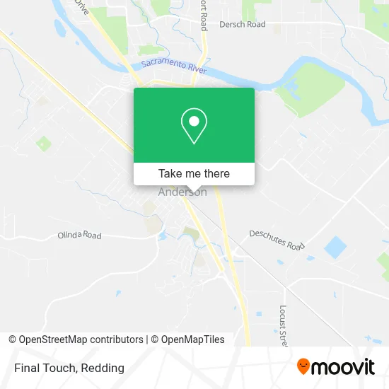 Final Touch map