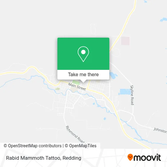 Rabid Mammoth Tattoo map