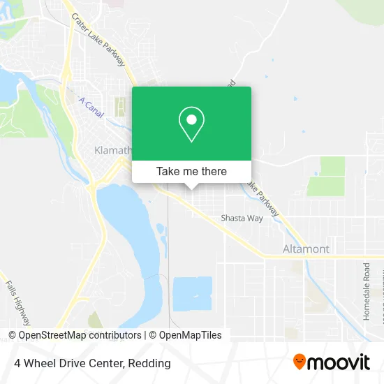 4 Wheel Drive Center map