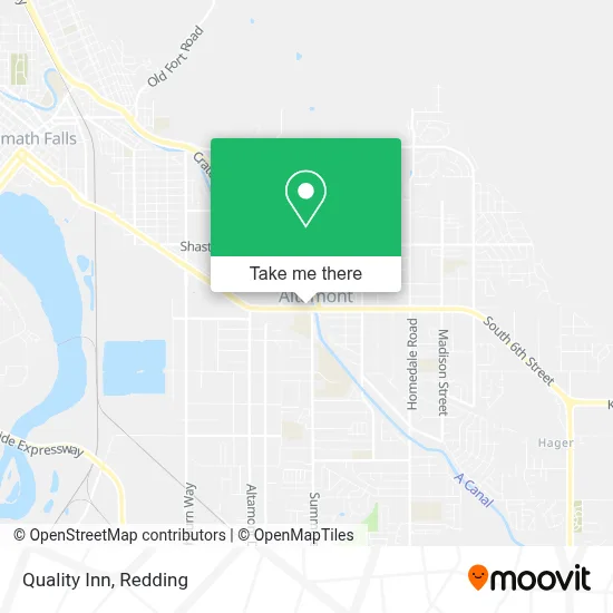 Quality Inn map