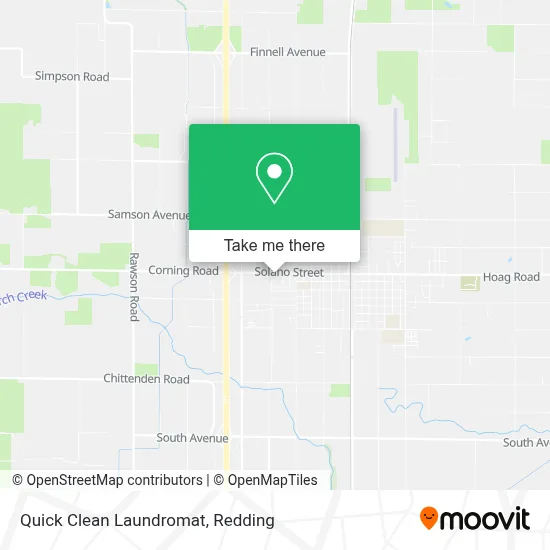 Quick Clean Laundromat map