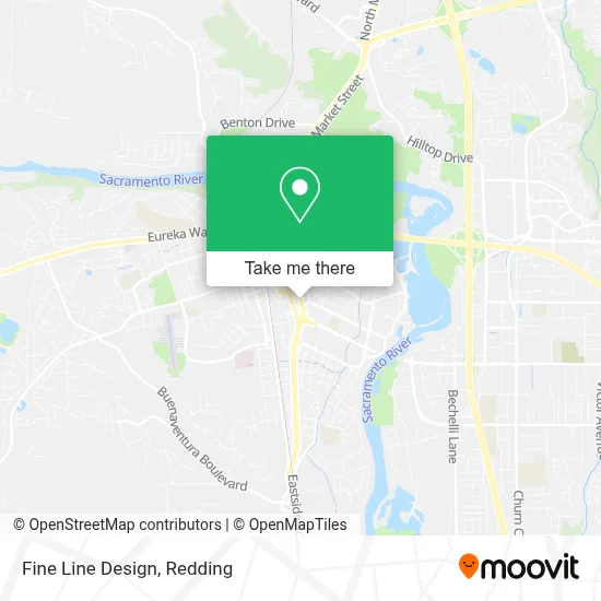 Fine Line Design map