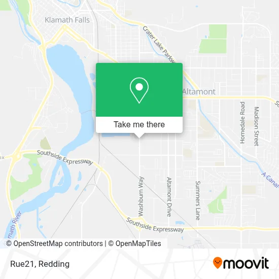 Rue21 map