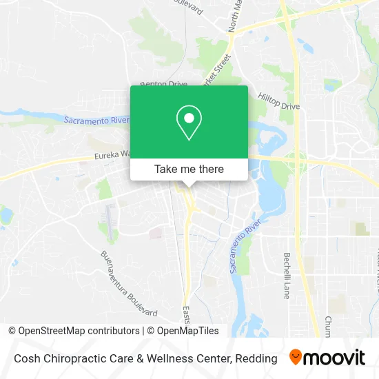Cosh Chiropractic Care & Wellness Center map
