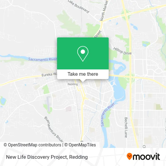 New Life Discovery Project map