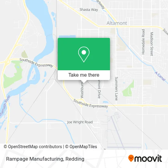 Rampage Manufacturing map