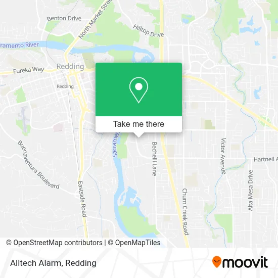 Alltech Alarm map