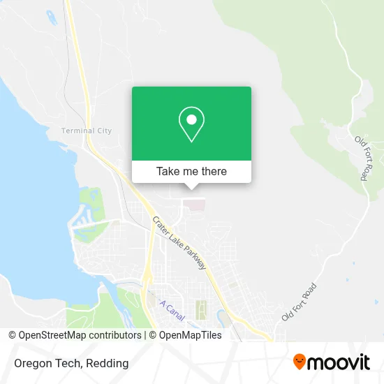 Oregon Tech map