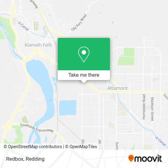 Redbox map