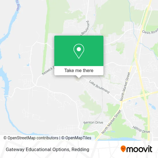 Gateway Educational Options map
