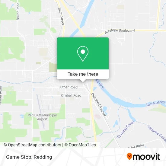 Game Stop map