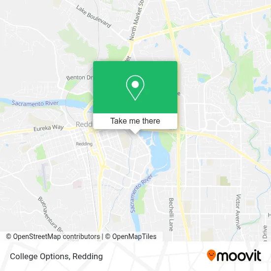 College Options map