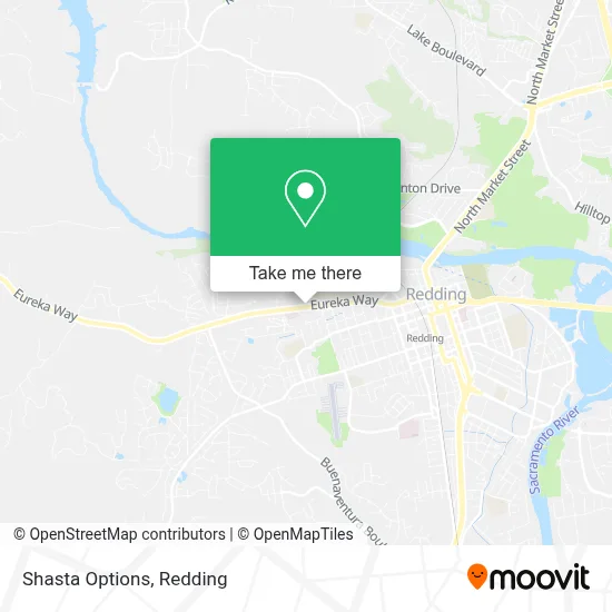 Shasta Options map