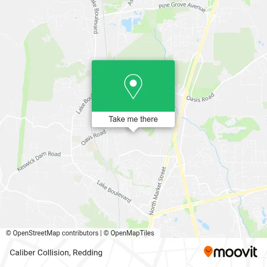 Caliber Collision map