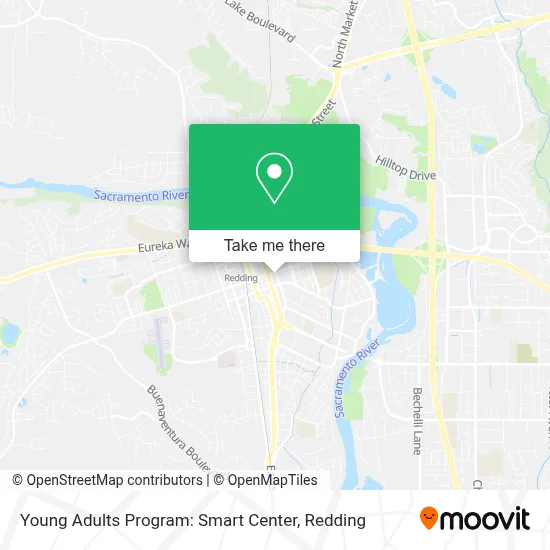 Young Adults Program: Smart Center map