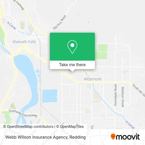 Webb Wilson Insurance Agency map