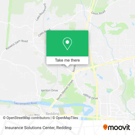 Insurance Solutions Center map