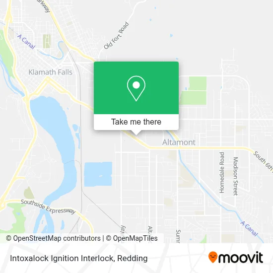 Intoxalock Ignition Interlock map