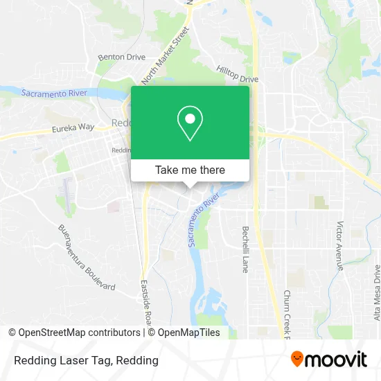 Redding Laser Tag map