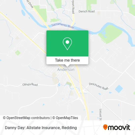 Danny Day: Allstate Insurance map