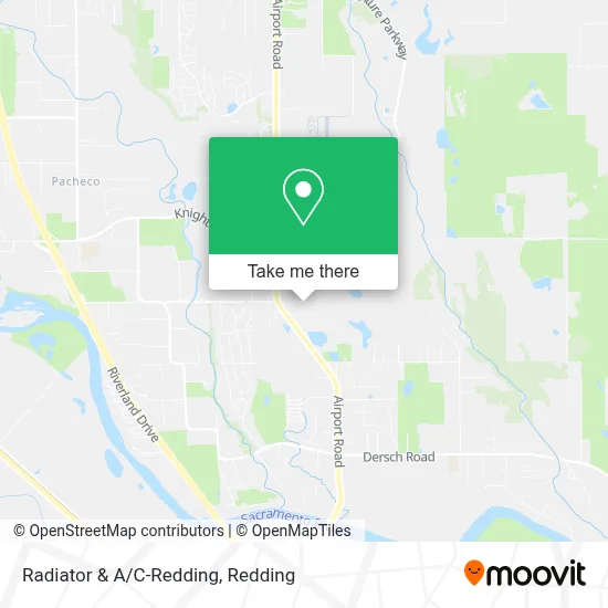 Radiator & A/C-Redding map