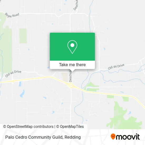 Palo Cedro Community Guild map