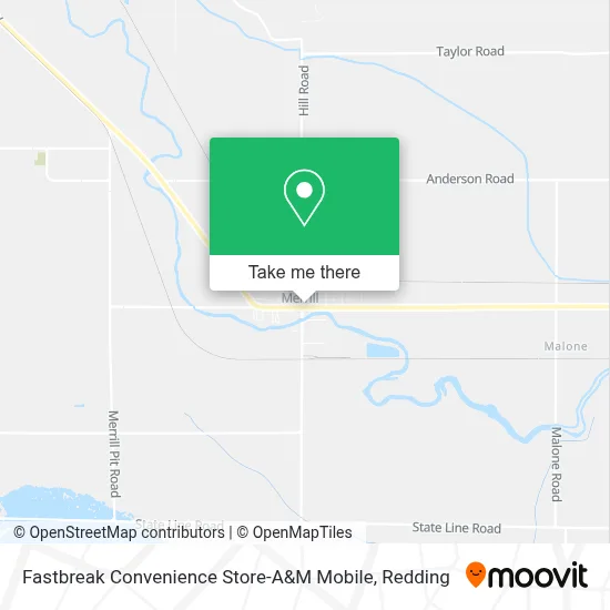 Fastbreak Convenience Store-A&M Mobile map