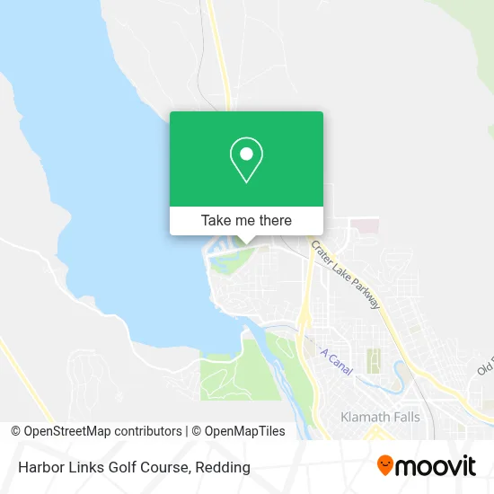 Harbor Links Golf Course map