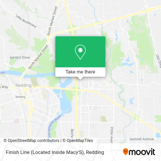 Finish Line (Located Inside Macy'S) map