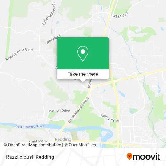 Razzlicious! map