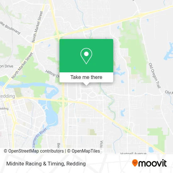 Midnite Racing & Timing map