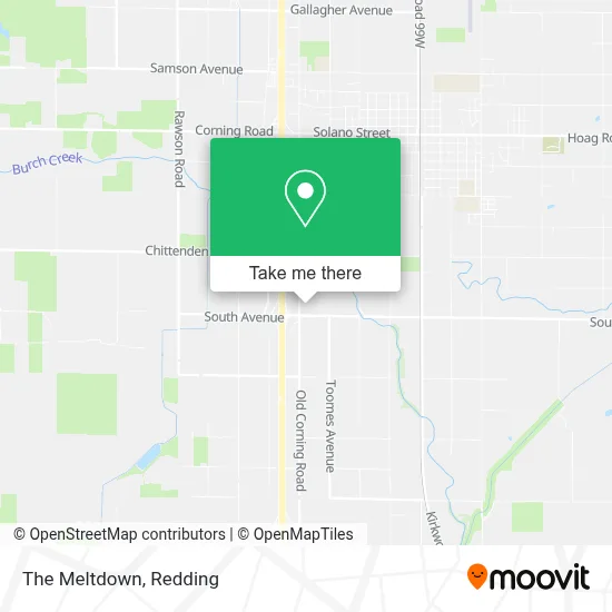 The Meltdown map