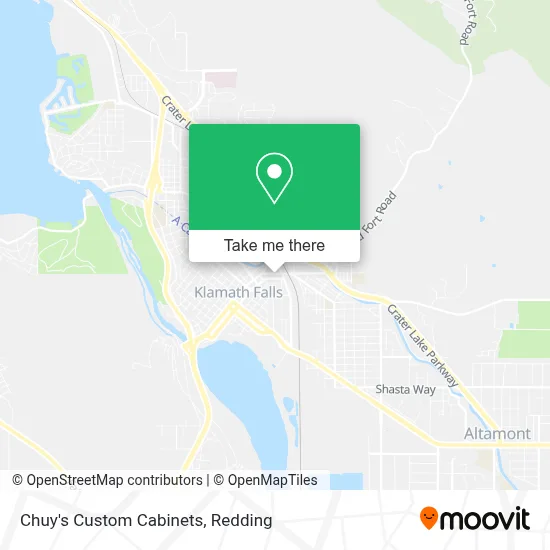 Chuy's Custom Cabinets map