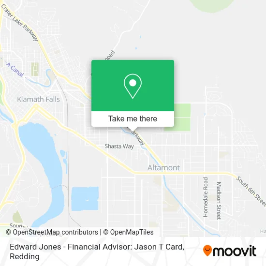 Edward Jones - Financial Advisor: Jason T Card map