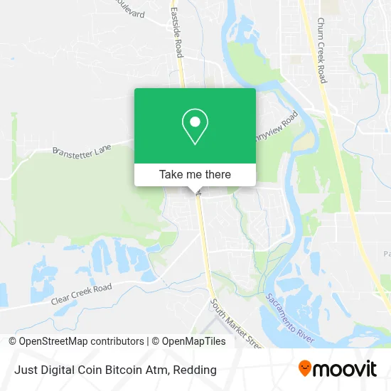 Just Digital Coin Bitcoin Atm map