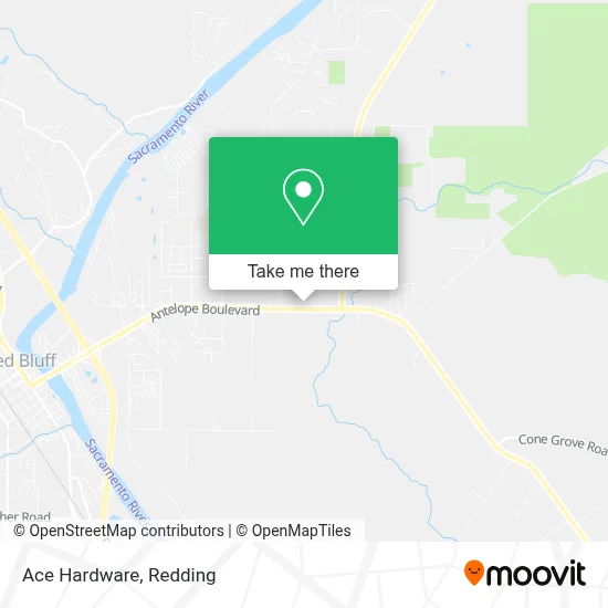 Ace Hardware map