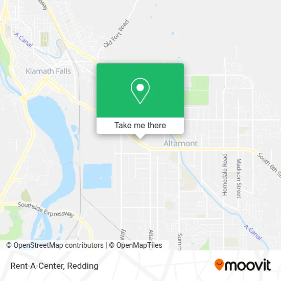 Rent-A-Center map