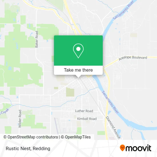 Rustic Nest map