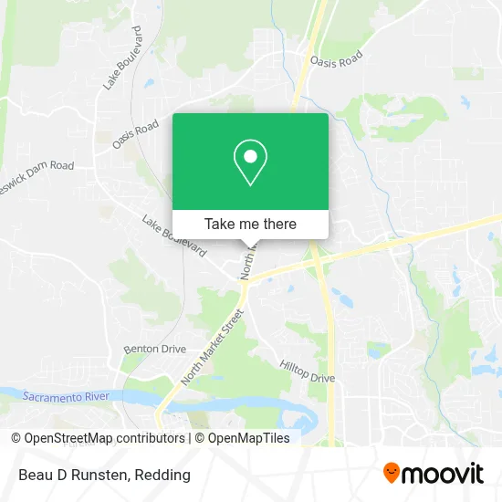 Beau D Runsten map