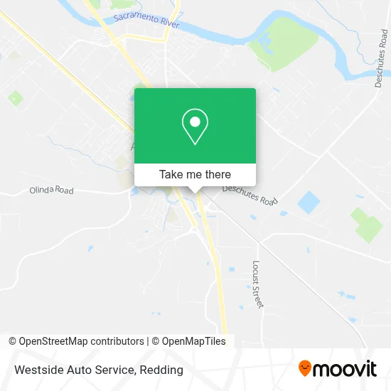 Westside Auto Service map