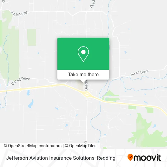 Jefferson Aviation Insurance Solutions map